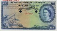 Gallery image for British Caribbean Territories p12ct: 100 Dollars
